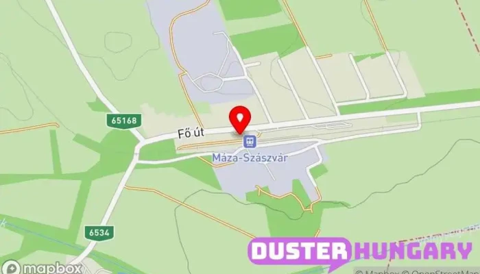 térkép Máza-Szászvár Vasútállomás ban Máza