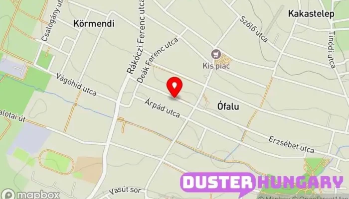 térkép Metálker Hungária Kft. Hulladékkezelő ban Csömör