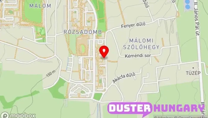 térkép MexKuckó Kft Építési vállalat ban Pécs