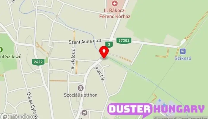 térkép Mika Gumiszerviz Szikszó Gumiabroncs-szaküzlet ban Szikszó