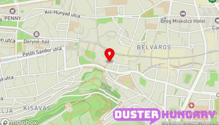 térkép Miskolci Akadémiai Bizottság Iroda ban Miskolc