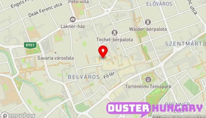 térkép Modam Specialty Coffee & Store Reggeliző étterem, Kutyás kávézó ban Szombathely