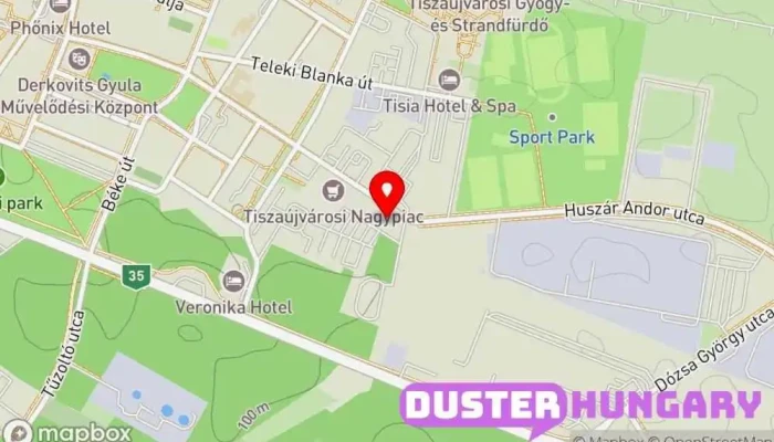 térkép Műszaki Autóalkatrész-üzlet ban Tiszaújváros