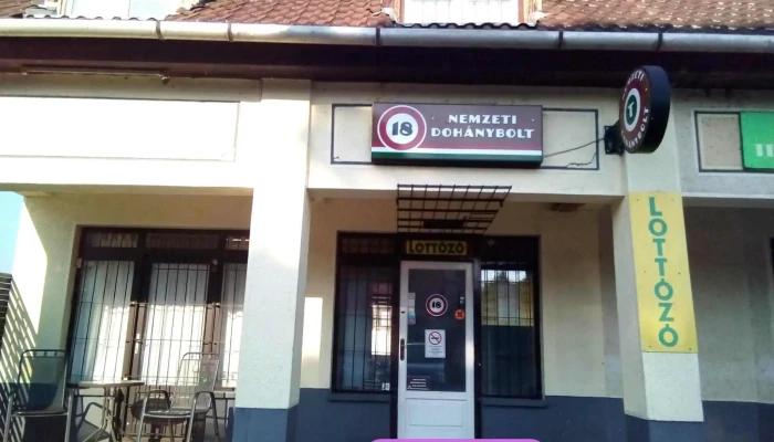 Nemzeti Dohánybolt Abádszalók - Arany János Utca