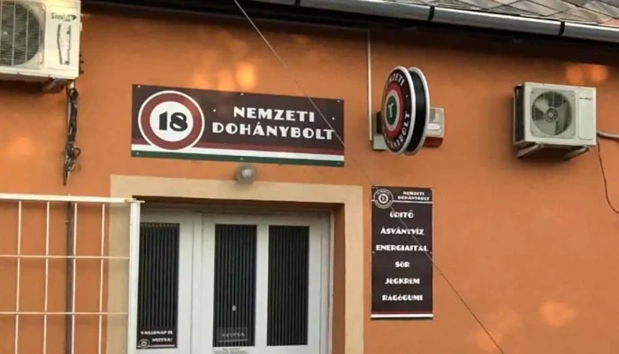Nemzeti Dohánybolt Püspökladány - Bocskai U. 4