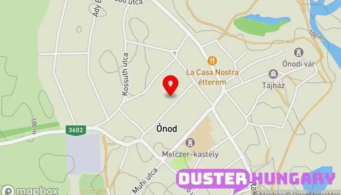 térkép Ónod  ban Ónod