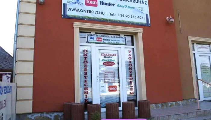 Öntbolt.hu Öntözőrendszer Dunakeszi - Öntözéstechnikai Szaküzlet - Fő Út 129