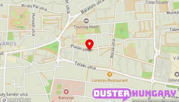 térkép Oros István Bolt ban Nagykanizsa