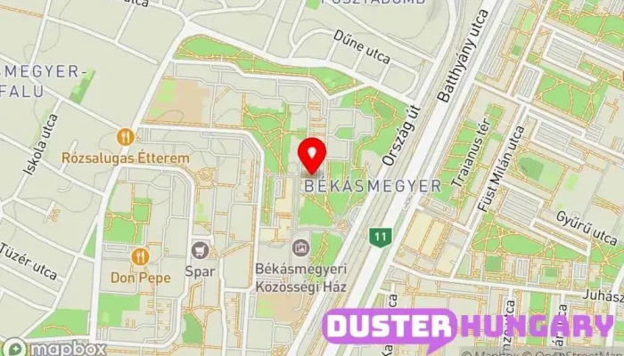térkép Otthon Point Vegyes Iparcikk Kereskedés Vegyeskereskedés, Barkácsbolt, Kulcsmásolás ban Budapest
