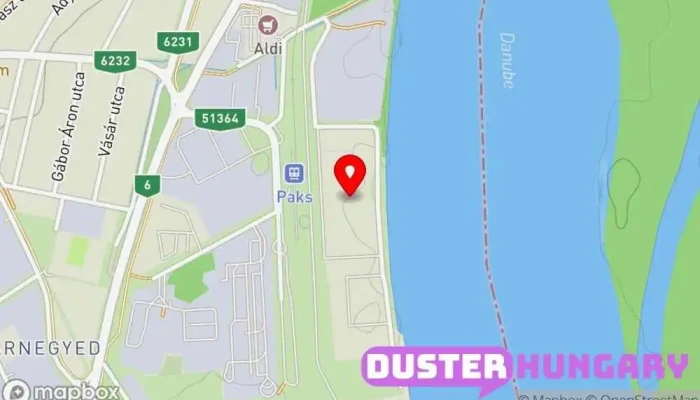 térkép Paks  ban Paks