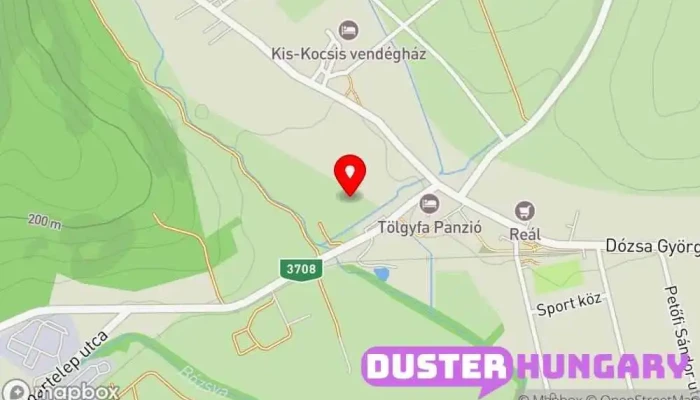 térkép Pálháza  ban Pálháza