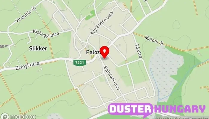 térkép Paloznak  ban Paloznak