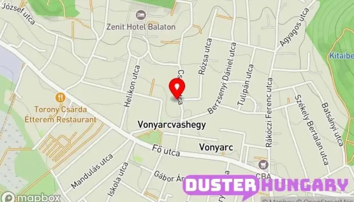 térkép Papp Imre Autójavító ban Vonyarcvashegy