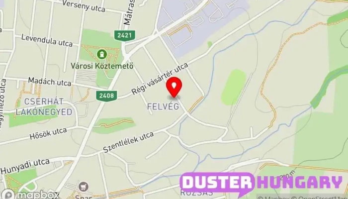 térkép Pásztó  ban Pásztó