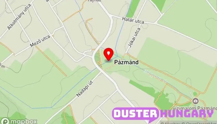 térkép Pázmánd  ban Pázmánd