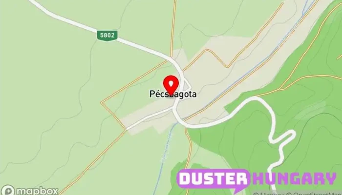 térkép Pécsbagota  ban Pécsbagota