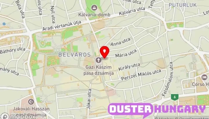 térkép Pécsi Járásbíróság Bíróság ban Pécs