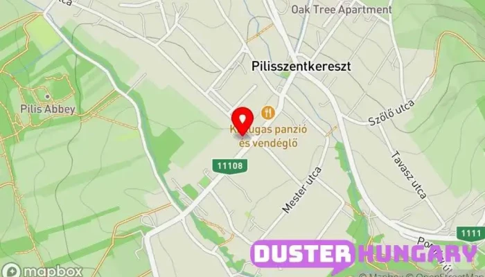 térkép Pilisszentkereszt  ban Pilisszentkereszt