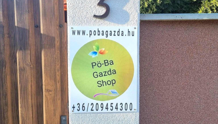 Po Ba Gazda Shop A Tulajdonostol - Ajka