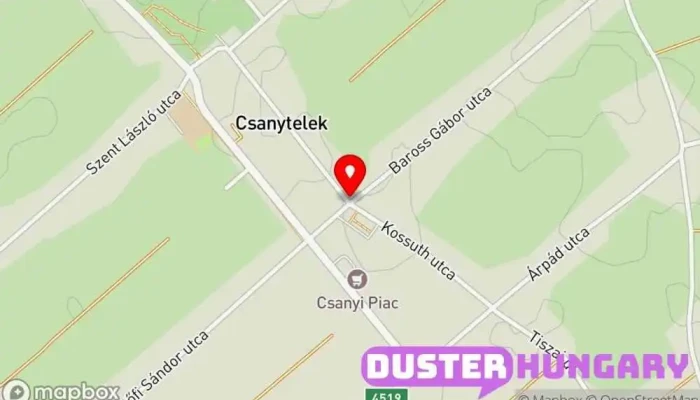térkép Polgármesteri Hivatal Csanytelek Önkormányzati hivatal ban Csanytelek