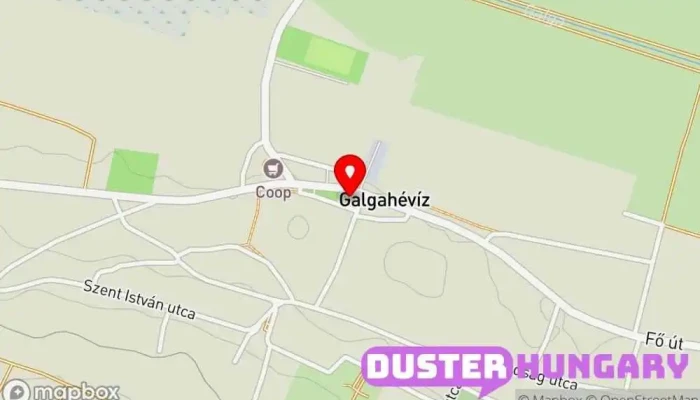 térkép Polgármesteri Hivatal Galgahévíz Városháza ban Galgahévíz
