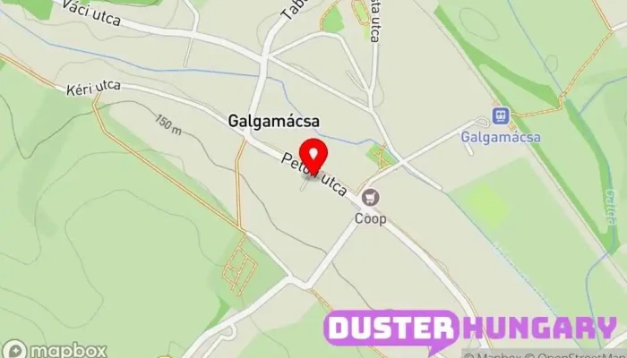 térkép Polgármesteri Hivatal Galgamácsa Városháza ban Galgamácsa