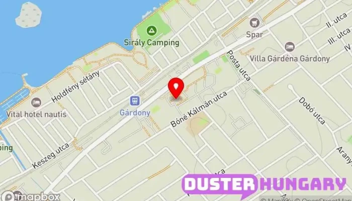 térkép Polgármesteri Hivatal, Gárdony Városi önkormányzati hivatal ban Gárdony
