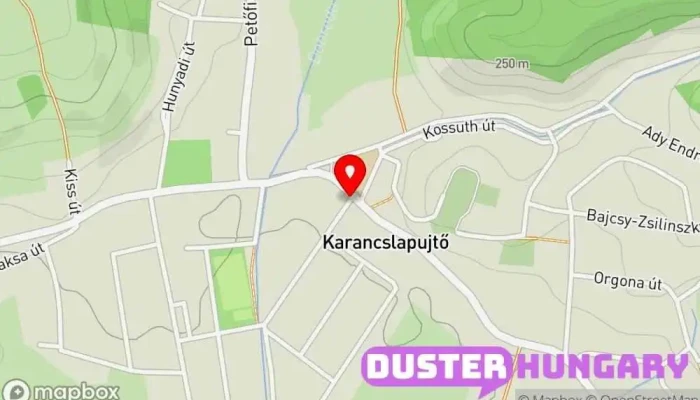 térkép Polgármesteri Hivatal Karancslapujtő Városháza ban Karancslapujtő