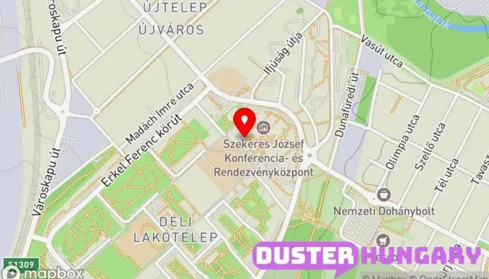 térkép Polgármesteri Hivatal, Százhalombatta Városháza ban Százhalombatta