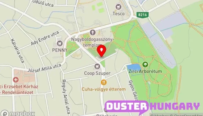 térkép Polgármesteri Hivatal Zirc Önkormányzati hivatal ban Zirc