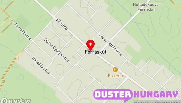 térkép Posta Posta ban Forráskút
