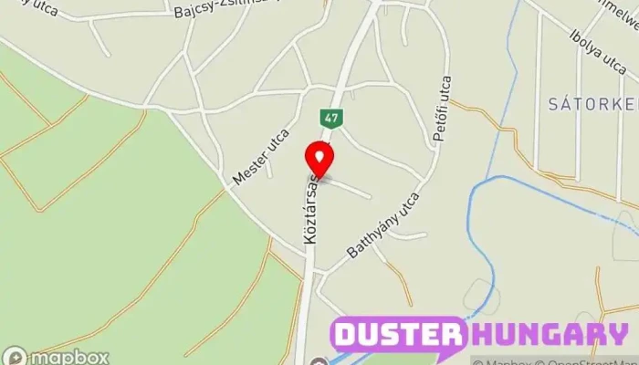 térkép Pozsgai Huzal Kft. Gyártó ban Derecske
