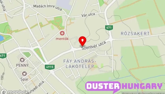 térkép Raber Gumi és Autószerviz Gumiabroncs-szaküzlet, Autógumi ban Nyírbátor