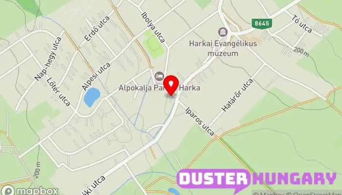 térkép Rácz R Service Kft. Autófelújító szerviz ban Harka