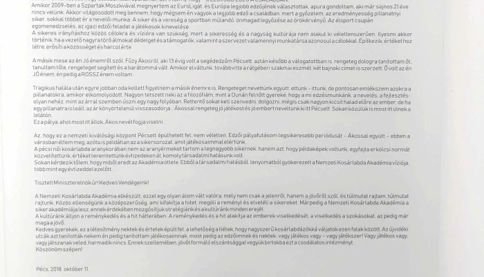 Ratgeber Kosarlabda Akademia Arak - Pécs