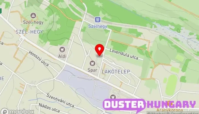 térkép Red-szerviz Kft Autófestés ban Solymár