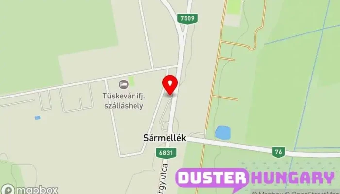 térkép Régi sármelléki vasútállomás Emlékpark ban Sármellék