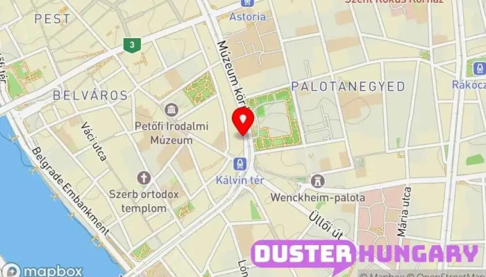 térkép Régikönyvek.hu Könyvesbolt, E-kereskedelmi szolgáltatás, Internetes üzlet, Antikvárium ban Budapest