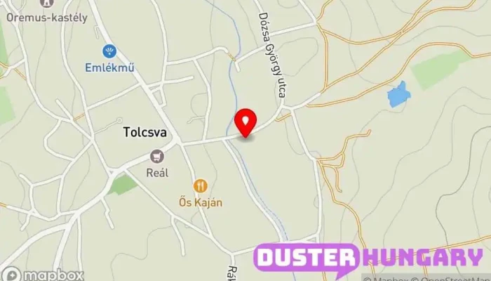 térkép Sajgó Pincészet Pincészet, Borozó ban Tolcsva