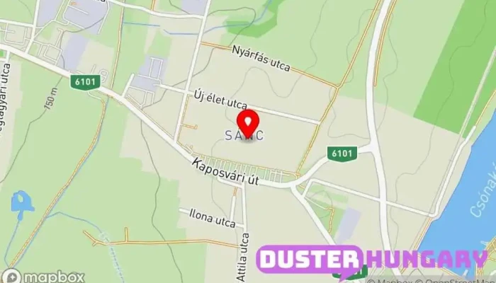térkép Sánc  ban Nagykanizsa