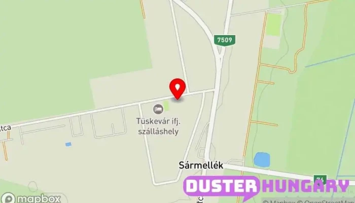 térkép Sármelléki Közösségi Színtér (ÁMK) Rendezvényhelyszín, Könyvtár, Mozi ban Sármellék
