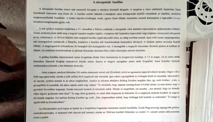 Sarospataki Bazilika Hogyan Lehet Odajutni - Sárospatak