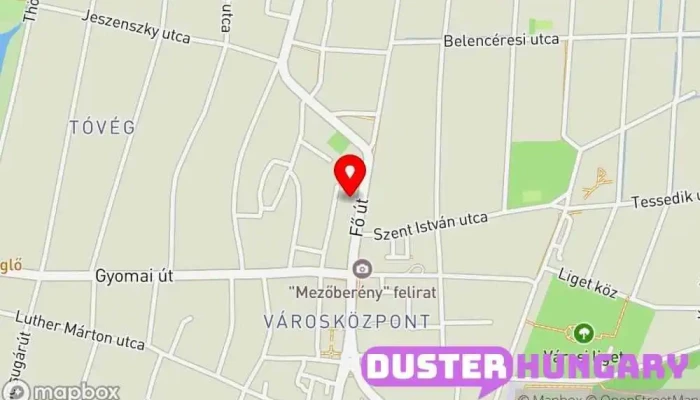 térkép Schäffer és Wágner Kft. Temetkezési vállalkozás ban Mezőberény