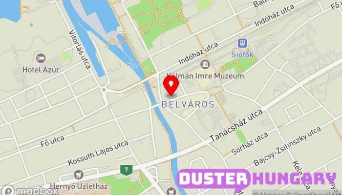 térkép Sió-Béta Kft. Könyvelési szolgáltatás ban Siófok
