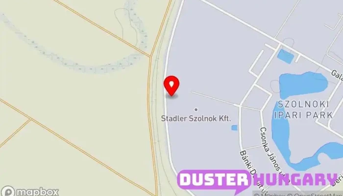 térkép Stadler Szolnok Kft. Vasúti berendezések szállítója ban Szolnok