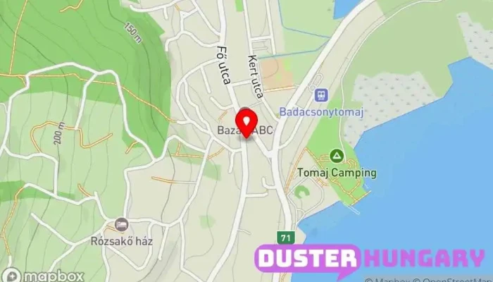 térkép Stimmel Kft. - Stimmel Kereskedés Barkácsbolt ban Badacsonytomaj