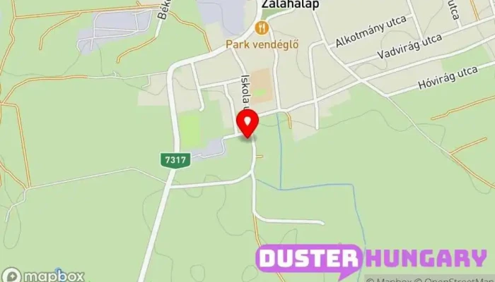 térkép Szalai AutóSzerviz Autószerelő ban Zalahaláp