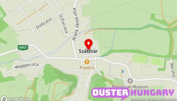térkép Szászvári várkastély Múzeum, Turistalátványosság ban Szászvár