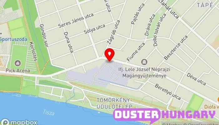 térkép Szegker Ipari és Kereskedelmi Bt. Építőipari vállalkozás ban Szeged