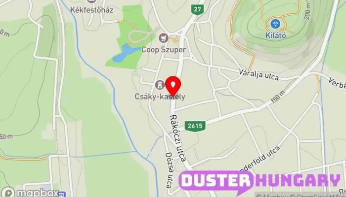 térkép Szendrő  ban Szendrő